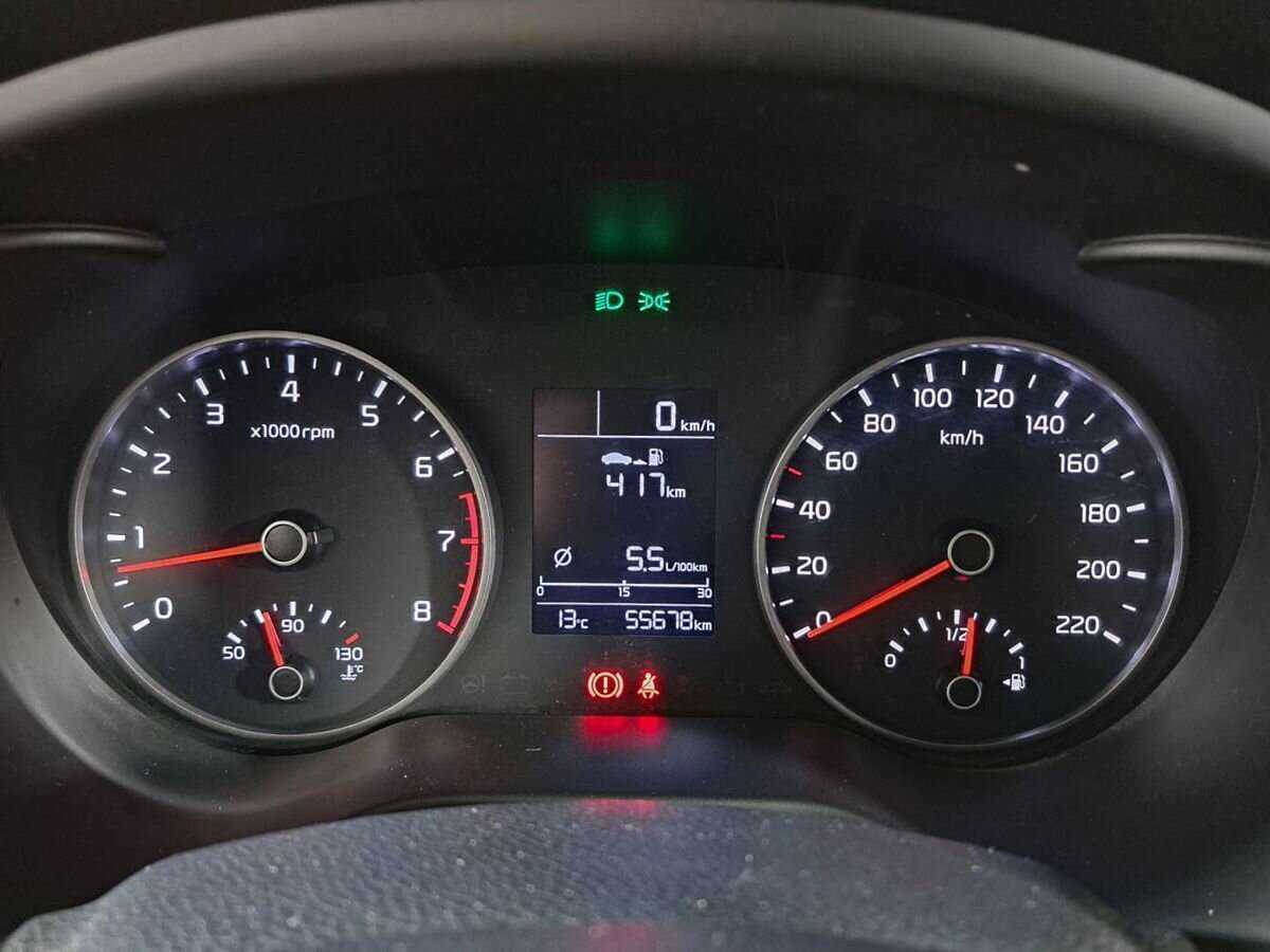 Киа Рио б/у, 2018, Механическая. Фото: #8