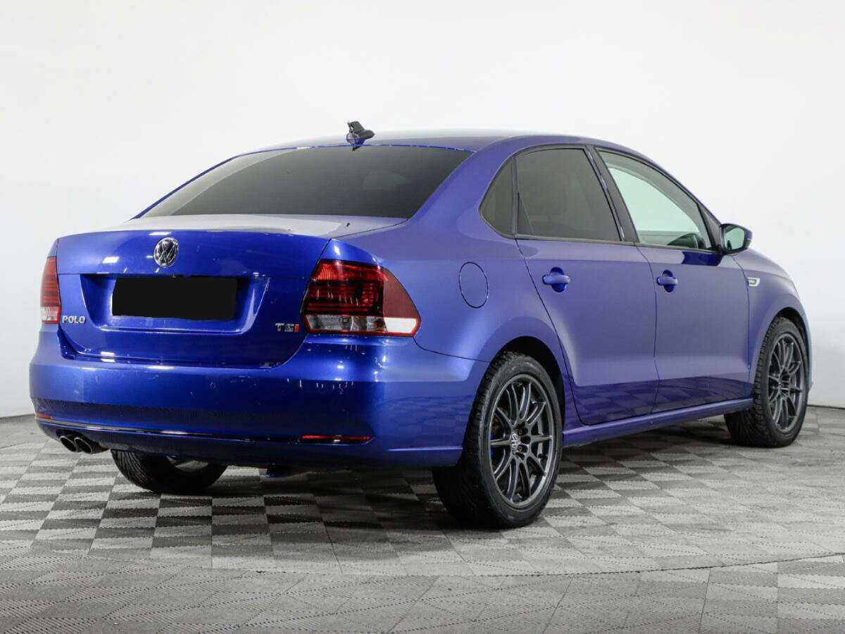 Фольксваген Поло б/у, 2018, Роботизированная. Фото: #3
