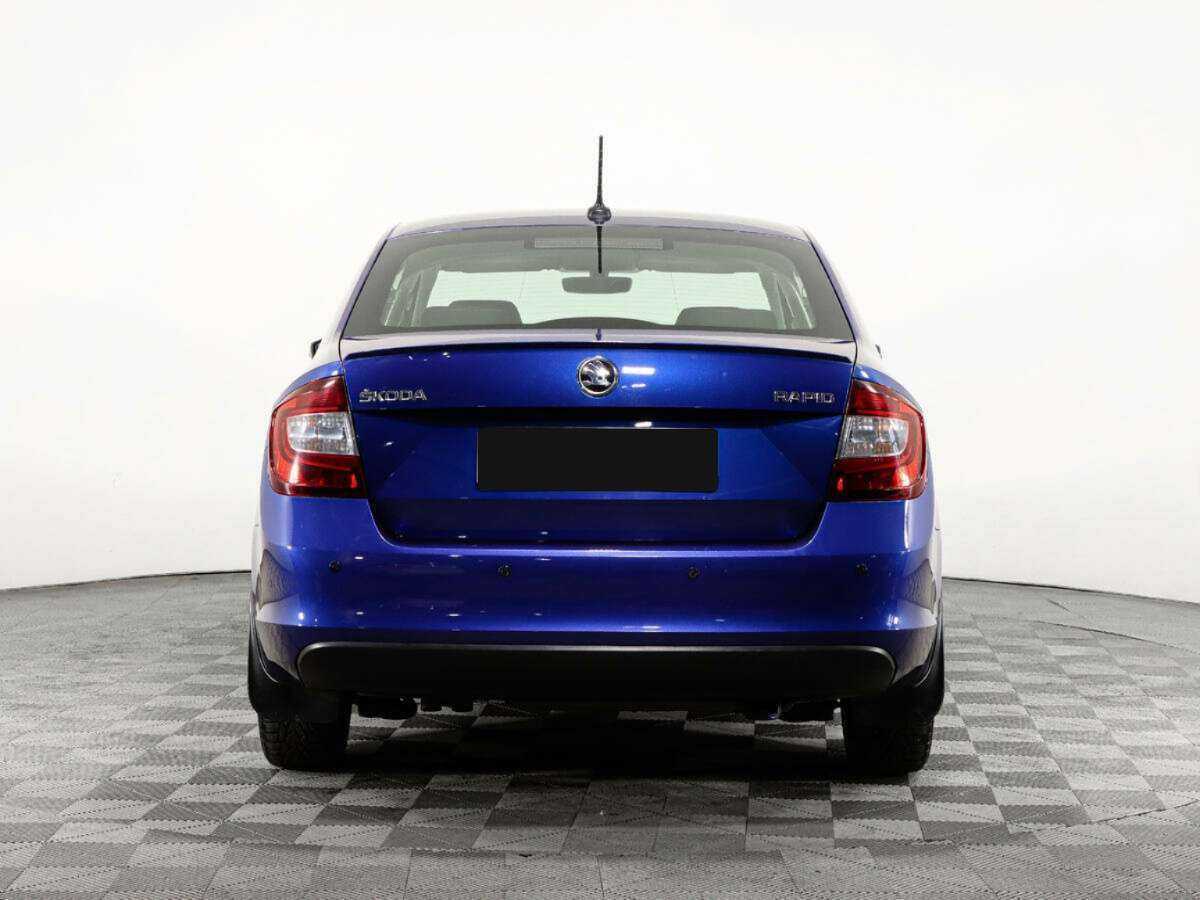 Шкода Рапид б/у, 2017, Роботизированная. Фото: #4