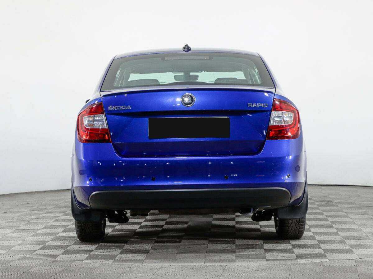 Шкода Рапид б/у, 2017, Роботизированная. Фото: #5