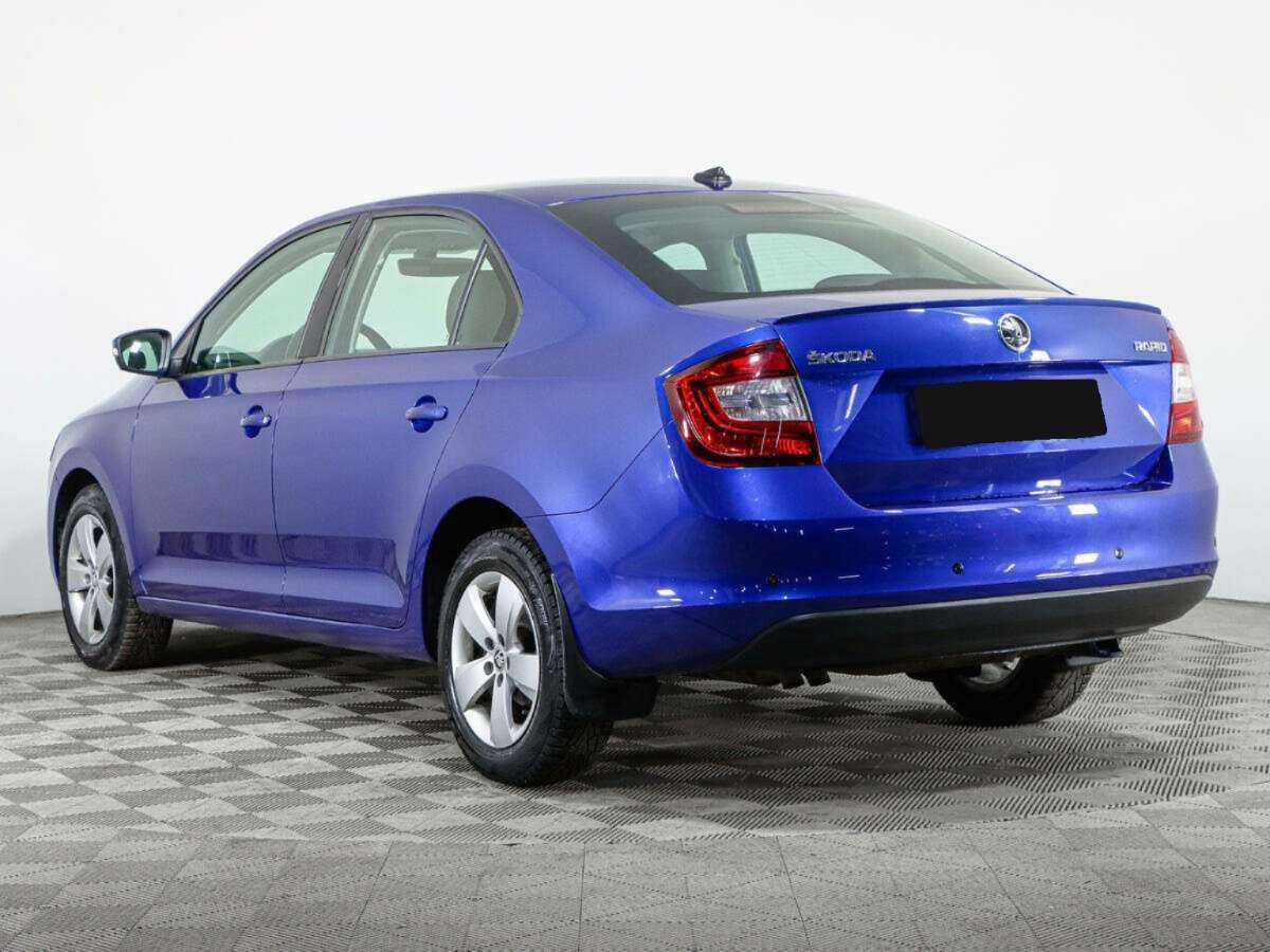 Шкода Рапид б/у, 2017, Роботизированная. Фото: #6