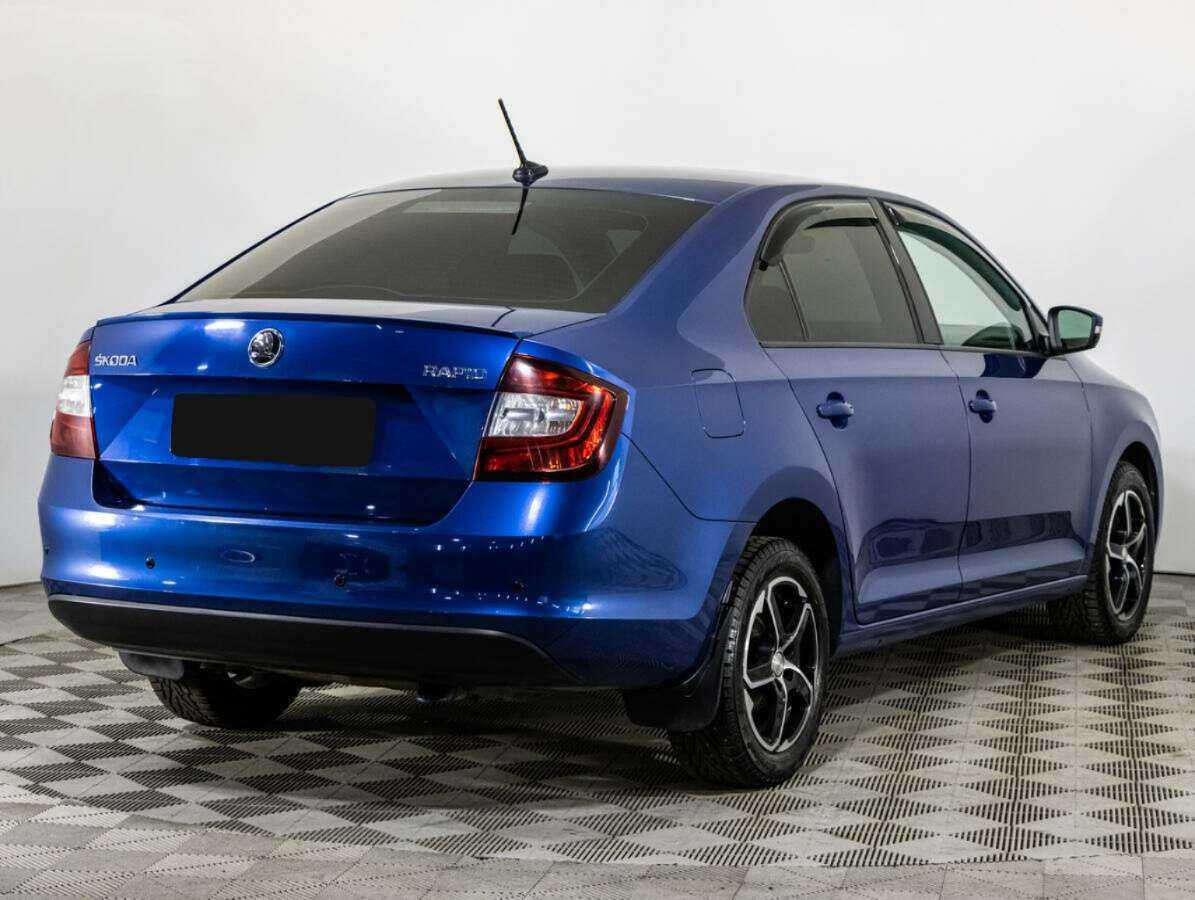 Шкода Рапид б/у, 2017, Роботизированная. Фото: #4