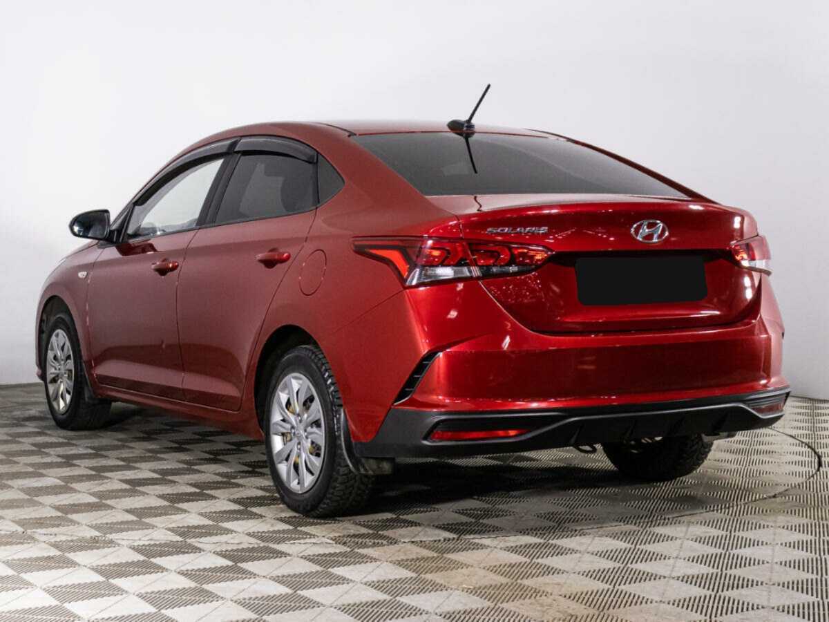 Хендай Солярис б/у, 2021, Автоматическая. Фото: #6