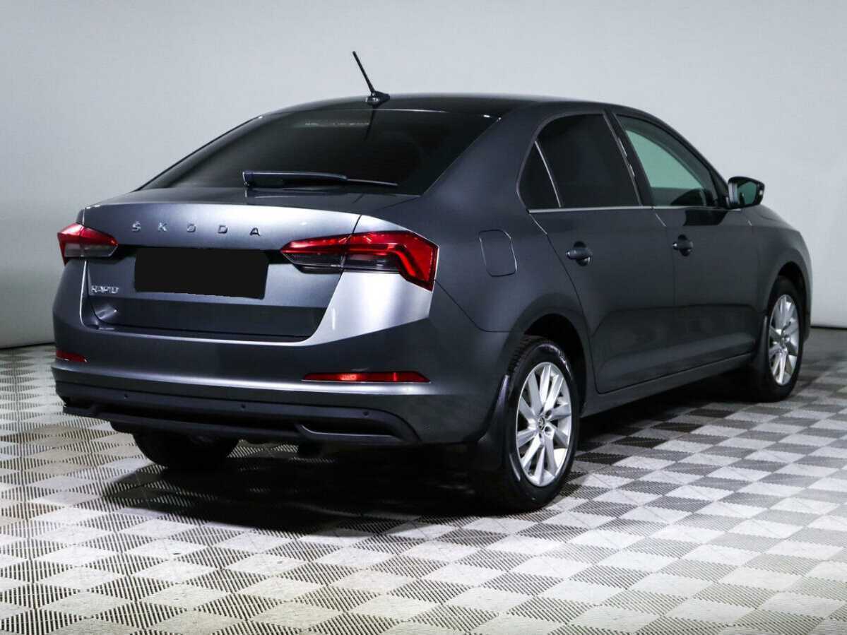 Шкода Рапид б/у, 2022, Автоматическая. Фото: #3
