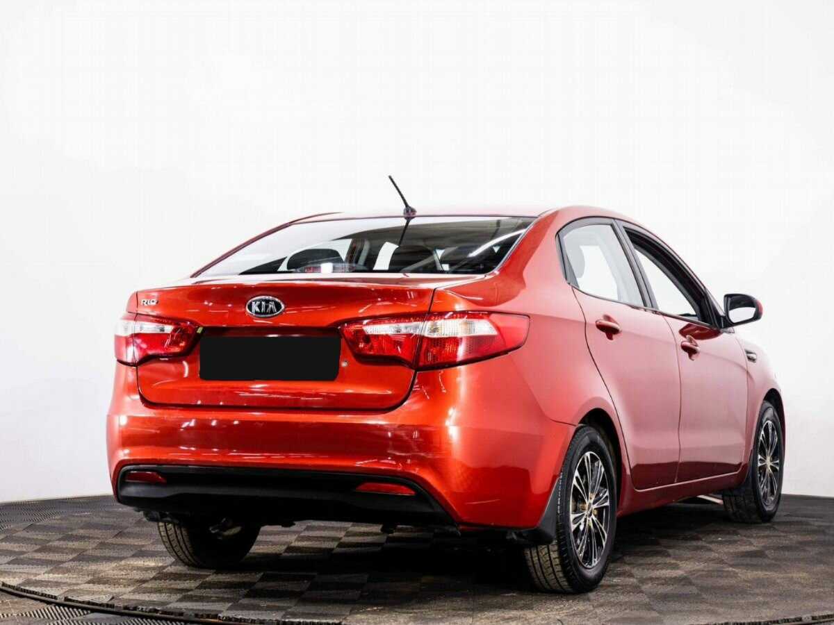 Киа Рио б/у, 2012, Механическая. Фото: #5