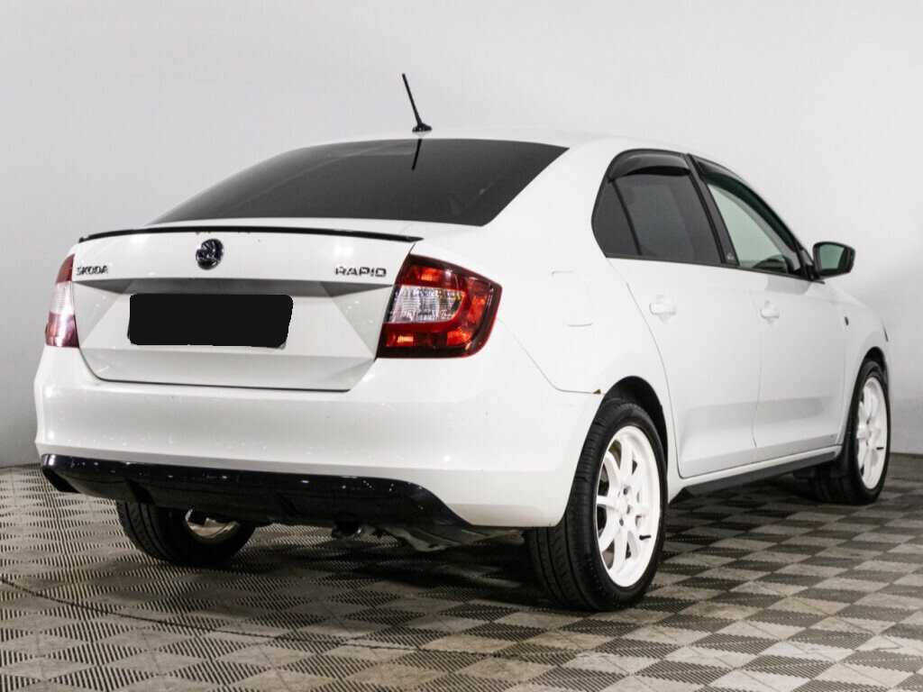 Шкода Рапид б/у, 2016, Роботизированная. Фото: #4