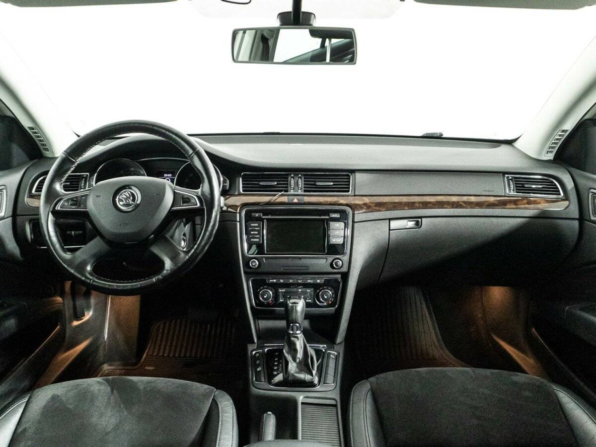 Шкода Суперб б/у, 2013, Роботизированная. Фото: #12