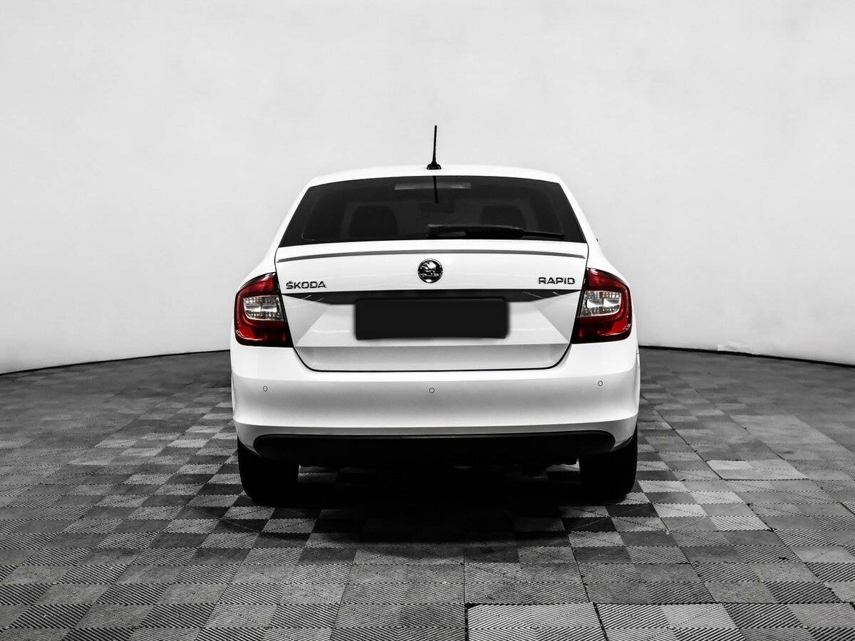 Шкода Рапид б/у, 2018, Роботизированная. Фото: #4